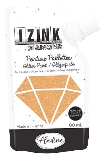 ENC 802 Peinture Pailletée 'Izink diamond - or pastel