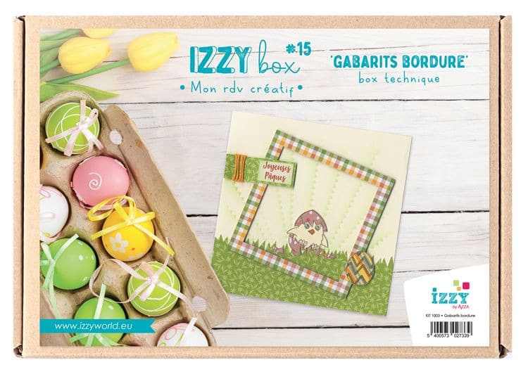 KIT 1003 Izzy Box thème 'Gabarits bordure'