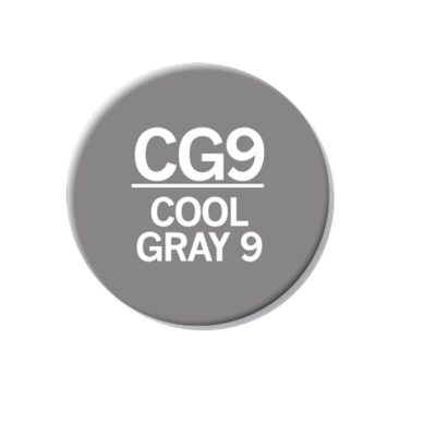CHAENC 049 Kit de recharge d'encre 25ml 'Cool grey 9' CG9