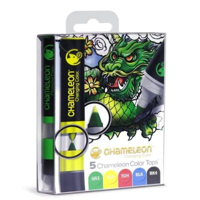 CHA 021 Chameleon - Color tops 'Tons primaires (5pcs)