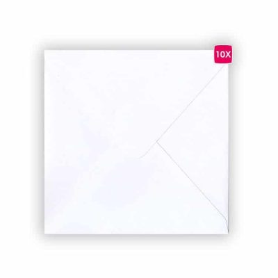 ALB 691 Enveloppes pour cartes 15x15 'Blanc' (10 pcs)