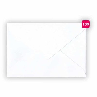 ALB 694 Enveloppes pour cartes 10x15 'Blanc' (10 pcs)