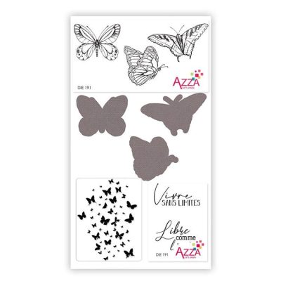 DIE 191 Mini collection 'Papillons'